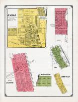 Avilla, Laotto, Springfield, Lisbon Plat, Swan, Wawaka, Noble County 1914